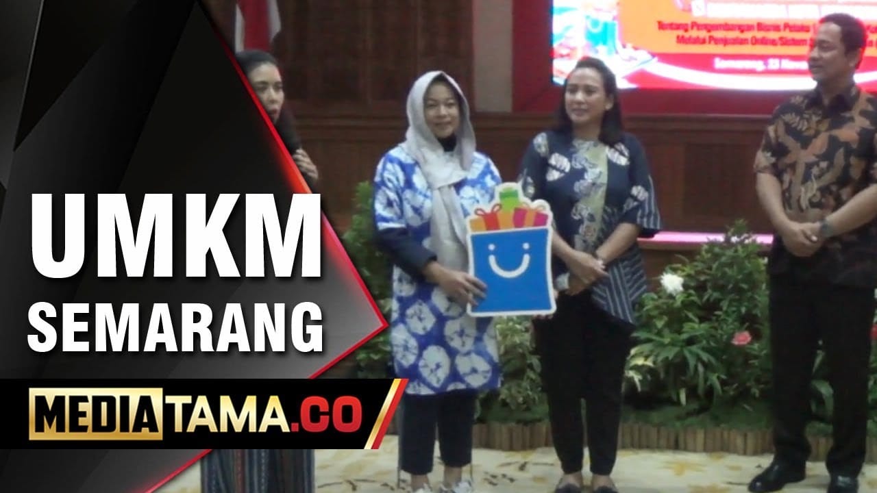 VIDEO: Dorong UMKM, Pemkot Semarang Gandeng Gojek dan Blibli.com