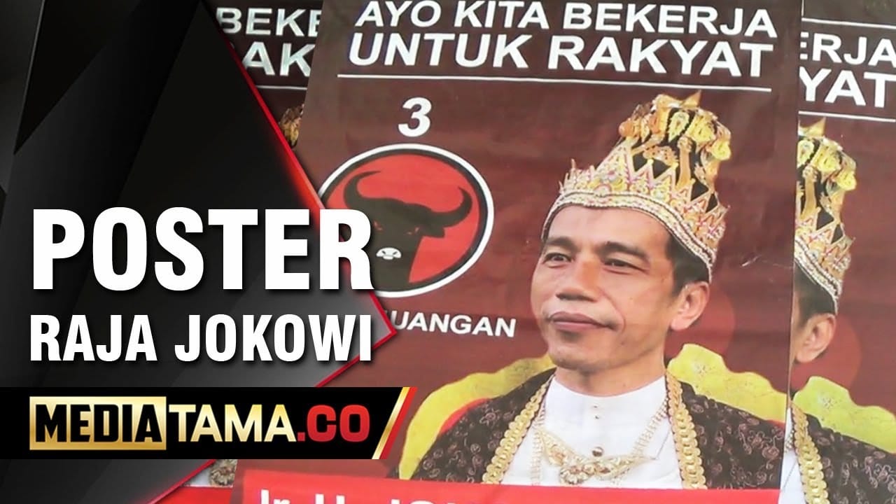 VIDEO: PDIP Sebut Poster Raja Jokowi Upaya Gembosi Suara Jokowi di Jateng