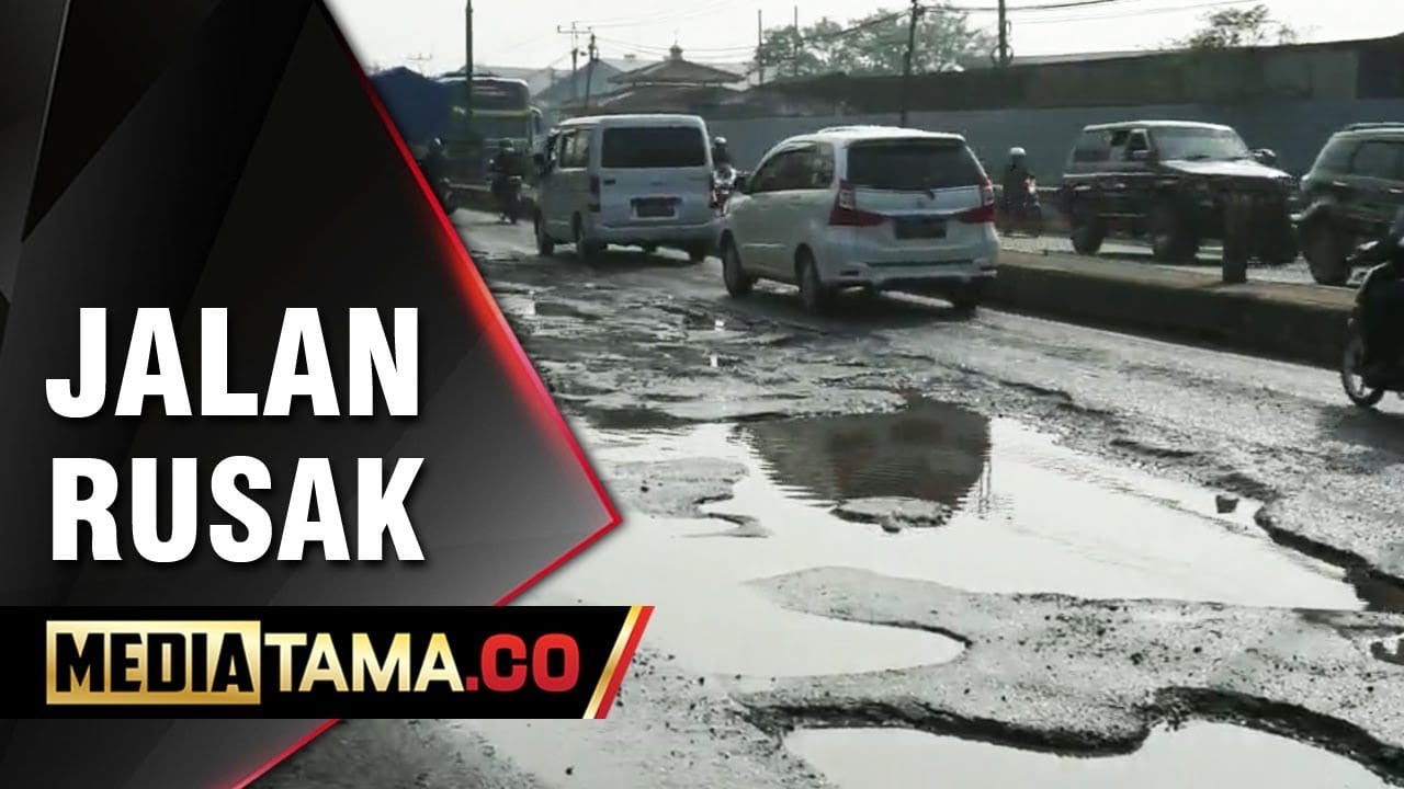 VIDEO: Awas! Banyak Lubang di Jalur Pantura Semarang-Demak
