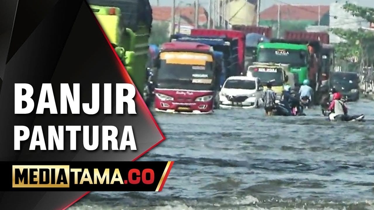 VIDEO: Pantura Demak Lumpuh Akibat Banjir, Polres Demak Siapkan Jalur Laternatif