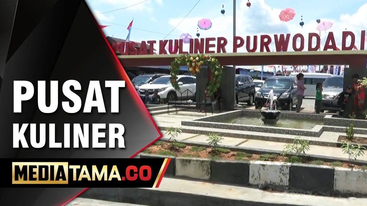 VIDEO: Pusat Kuliner Khas Kab. Grobogan Diresmikan