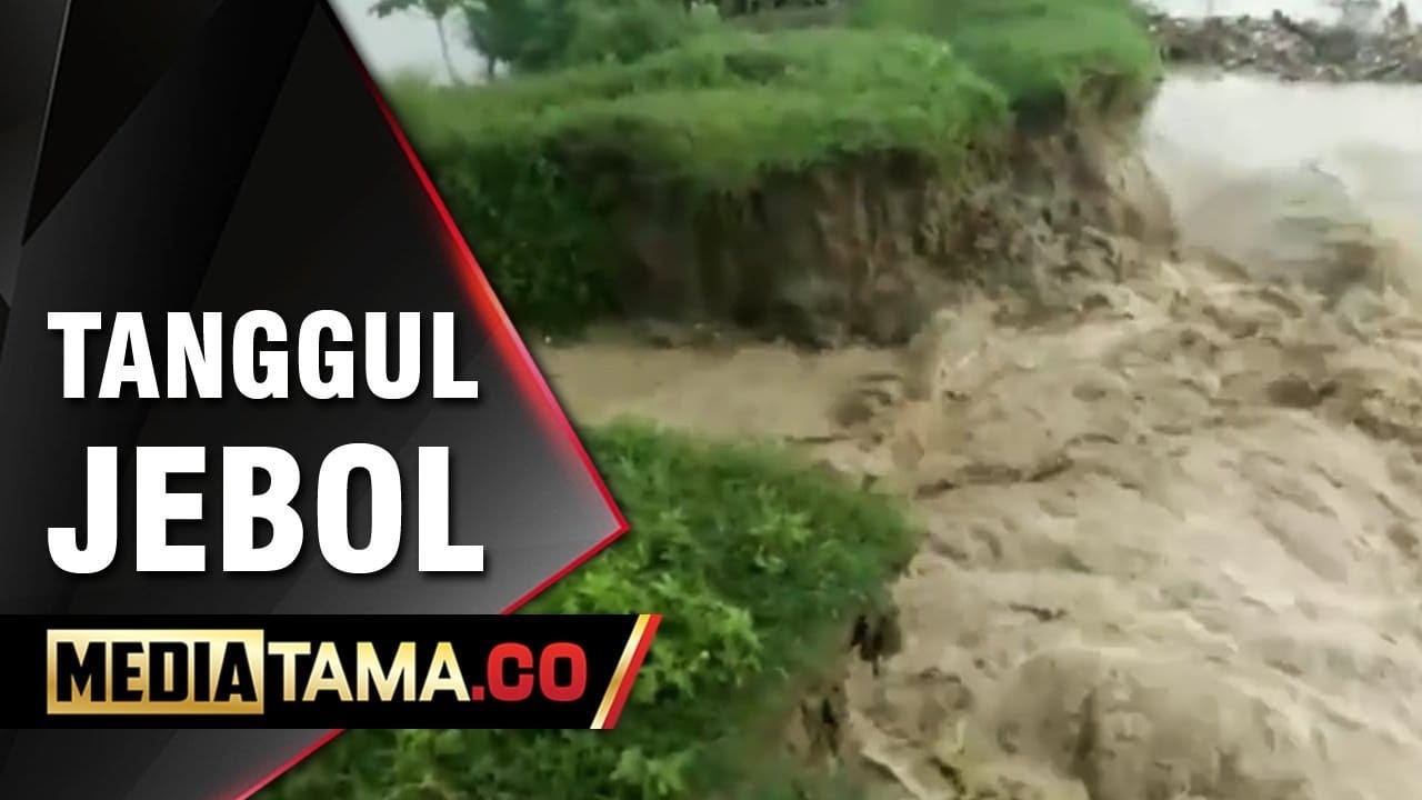 VIDEO: Tanggul Sungai Jebol, Desa Menur Demak Diterjang Banjir