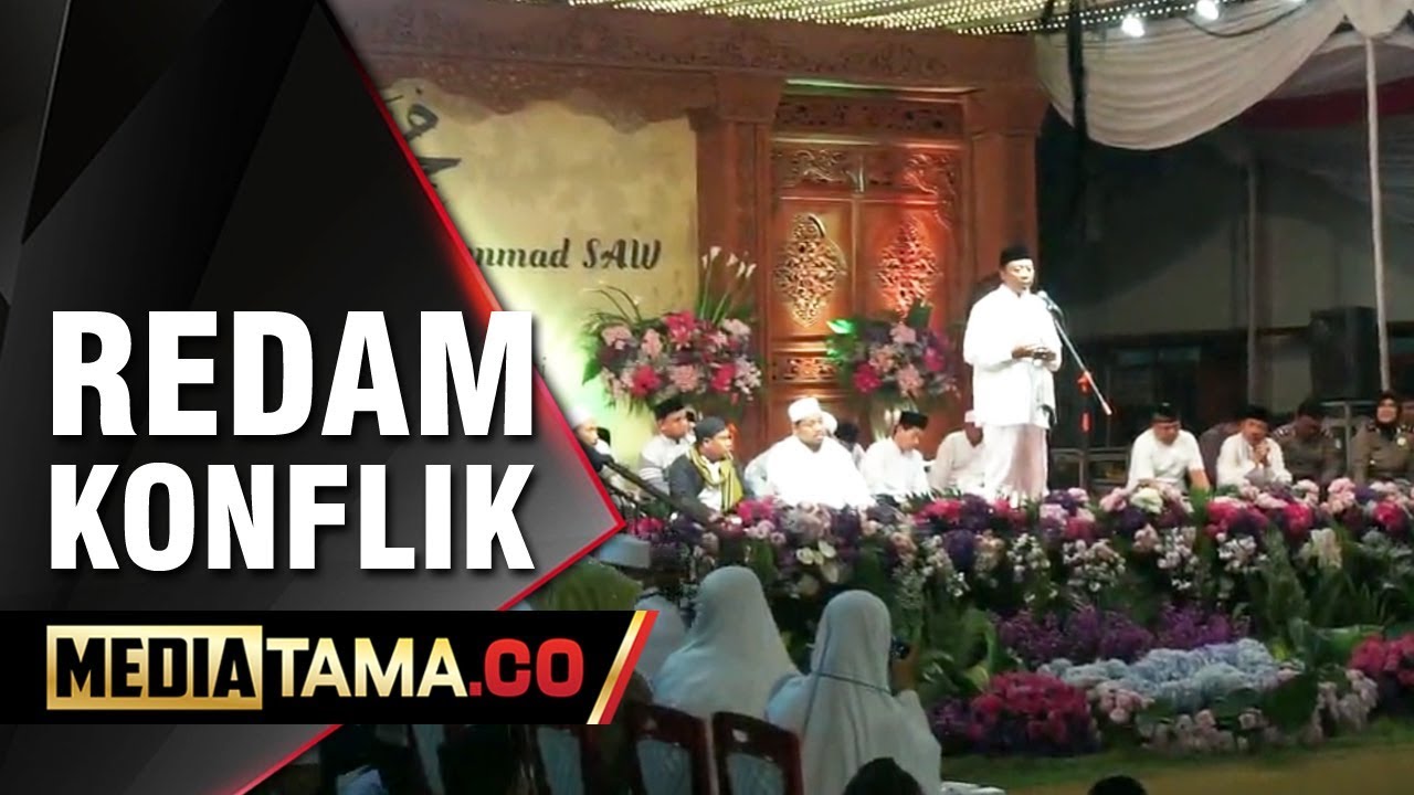 VIDEO: Redam Konflik dan Isu SARA, Ribuan Umat Islam di Semarang Gelar Doa Bersama
