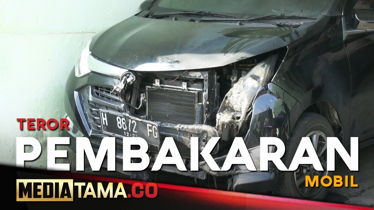 VIDEO: Teror Bakar Mobil Kembali Terjadi di Kota Semarang