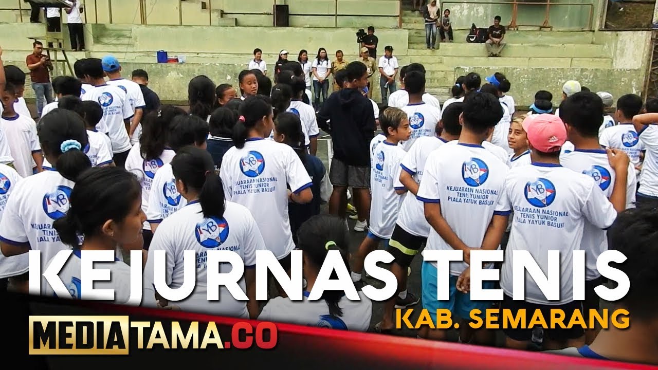 VIDEO: Ratusan Atlet Muda Ikuti Kejurnas Tenis di Kab Semarang