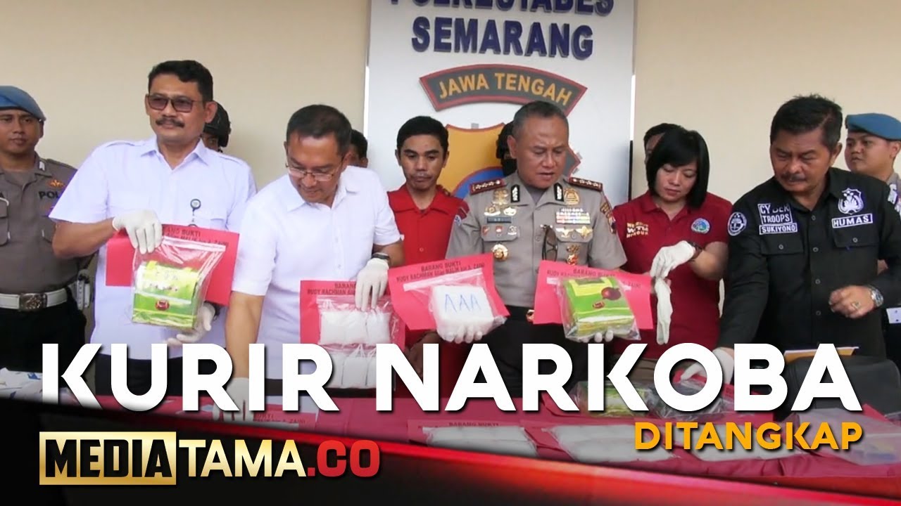VIDEO: Bawa 8 Kg Sabu, Pria Asal Banjarmasin Diringkus Petugas Polrestabes Semarang
