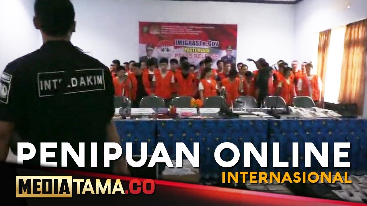 VIDEO: Puluhan WNA Pelaku Penipuan Online Internasional Ditangkap di Semarang