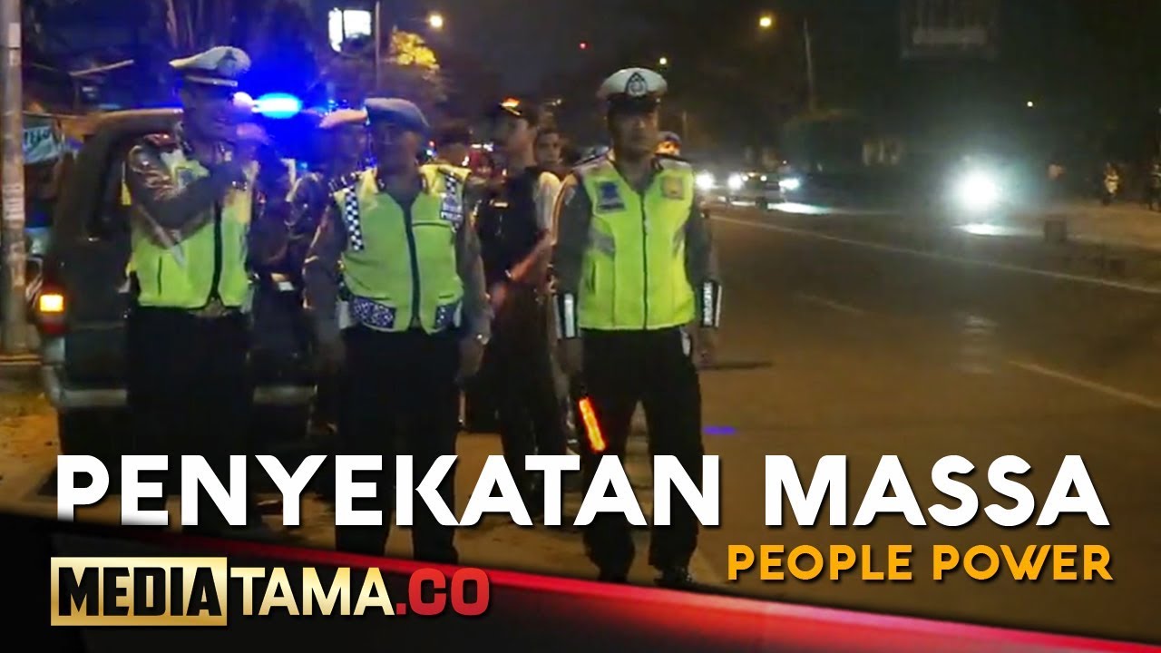 VIDEO: Cegah Gelombang Massa 22 Mei, Polisi Lakukan Sweeping Kendaraan
