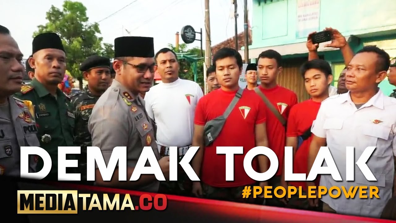 VIDEO: Kab. Demak Sepakat Tolak People Power