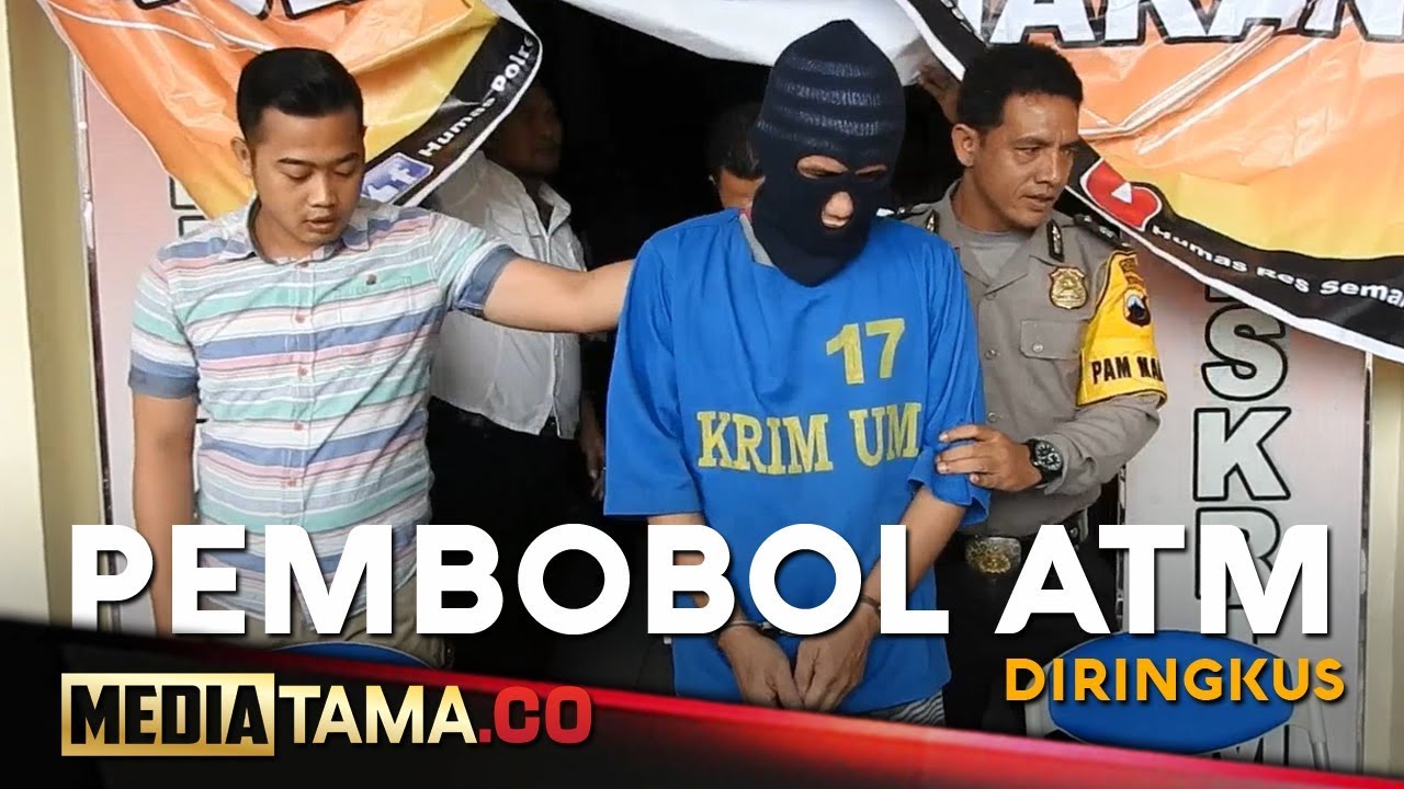 VIDEO: Pelaku Spesialis Pembobolan ATM Lintas Provinsi Diringkus