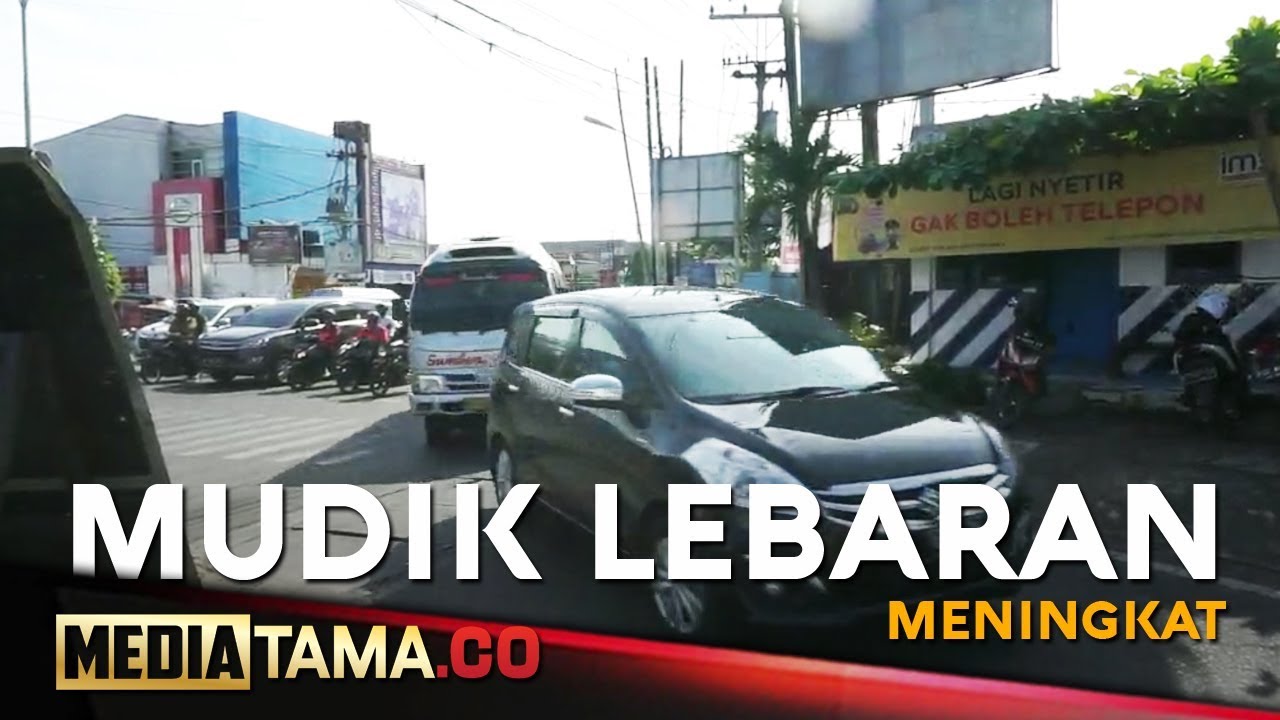 VIDEO: Pemudik yang Melintas di Kota Semarang Mulai Meningkat