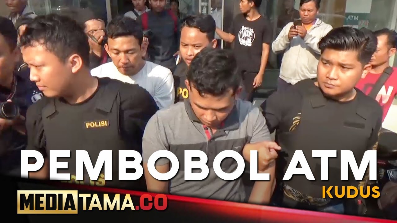 VIDEO: Sindikat Pembobol ATM Antar Provinsi Diringkus Polisi