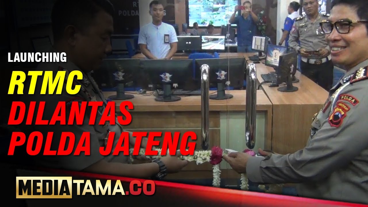 VIDEO : LOUNCING RTMC DIRLANTAS POLDA JATENG
