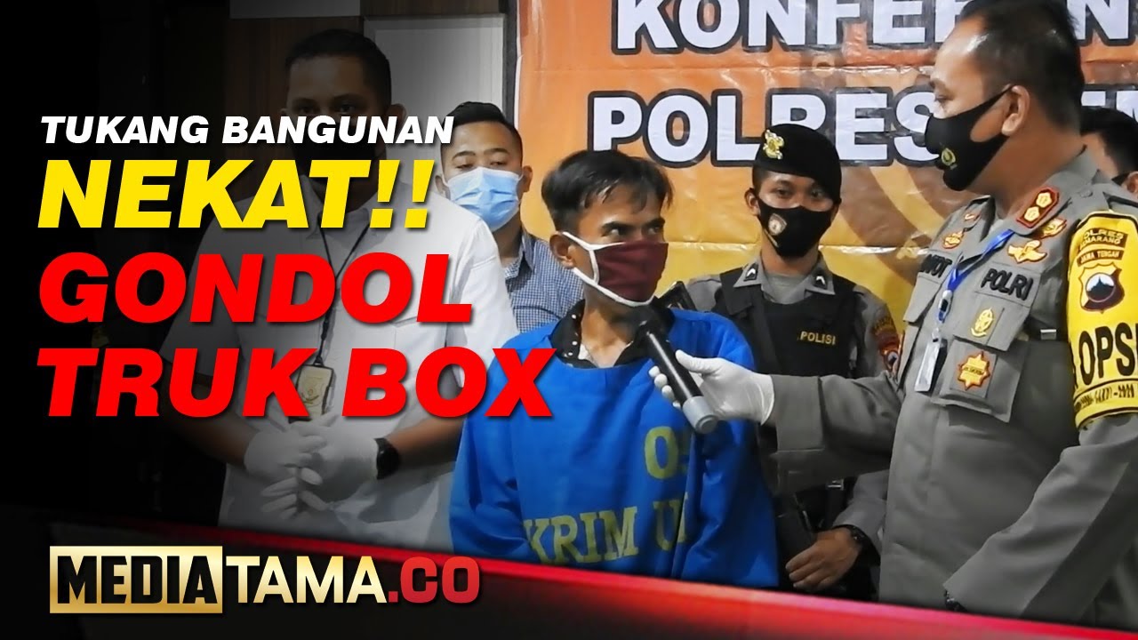 VIDEO : TUKANG BANGUNAN CURI DUA MOBIL BOX