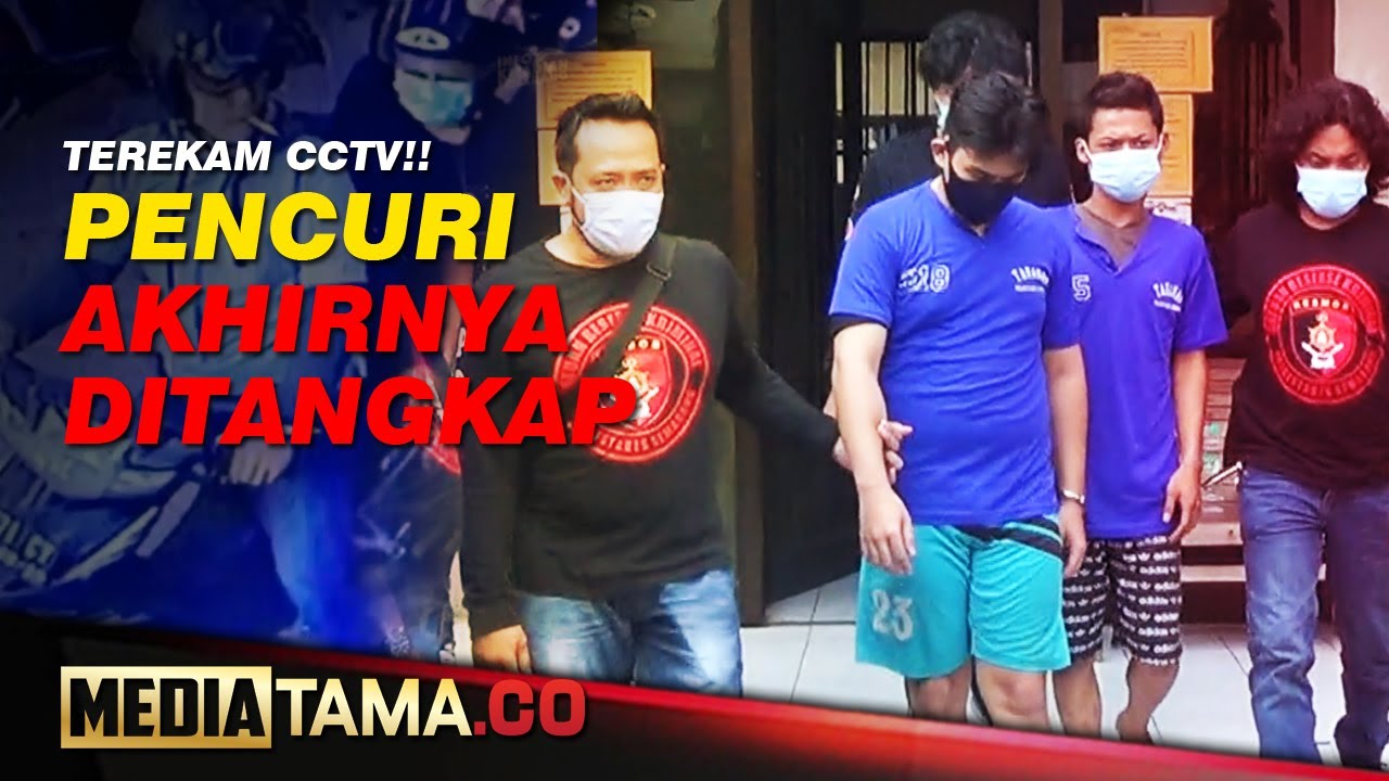 VIDEO : Aksi Pencurian TEREKAM CCTV, Tim Resmob Polrestabes Semarang Tangkap 2 Pelaku
