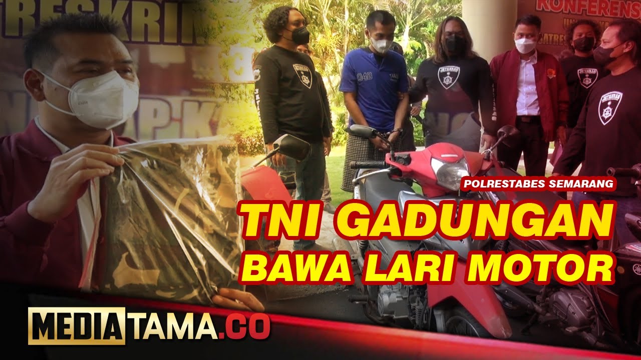 VIDEO : TIPU WARGA, TNI GADUNGAN DITANGKAP POLISI