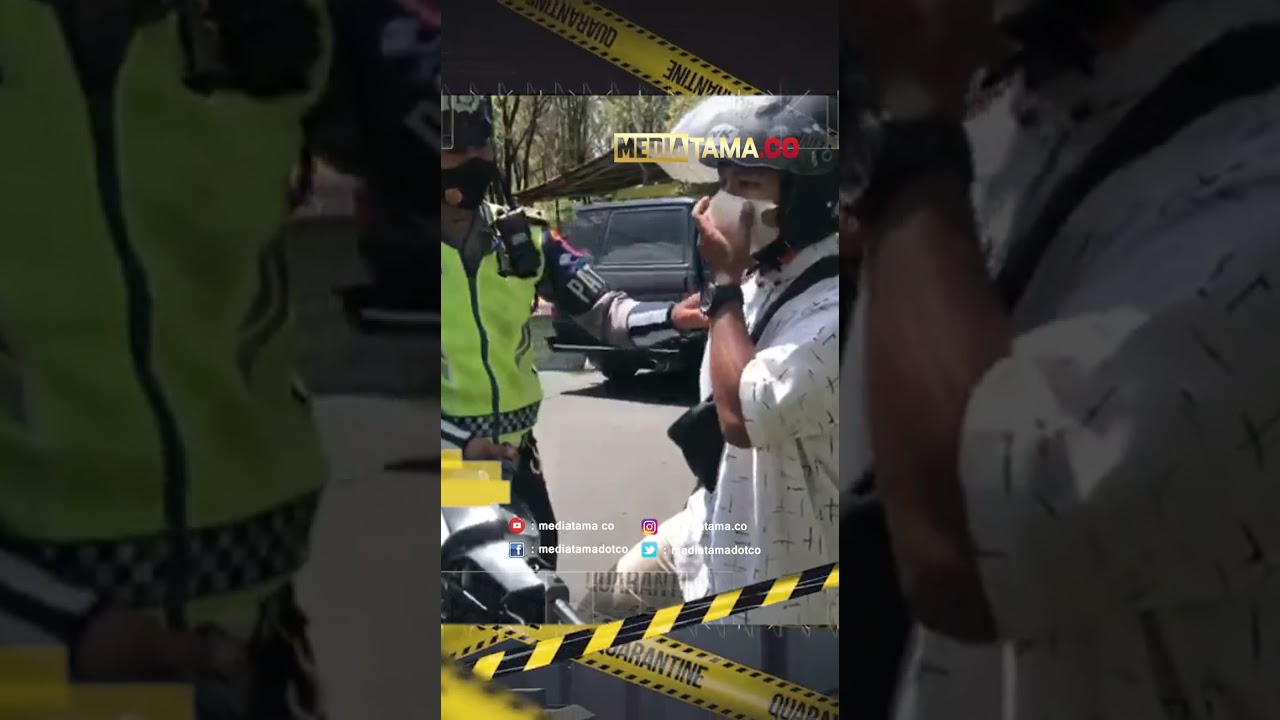 VIDEO : REMAJA DI BOYOLALI PROTES DIHENTIKAN POLISI DI JALAN